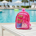 Personalized Kids Jelly Chest Bag with Patch and Initial Letter