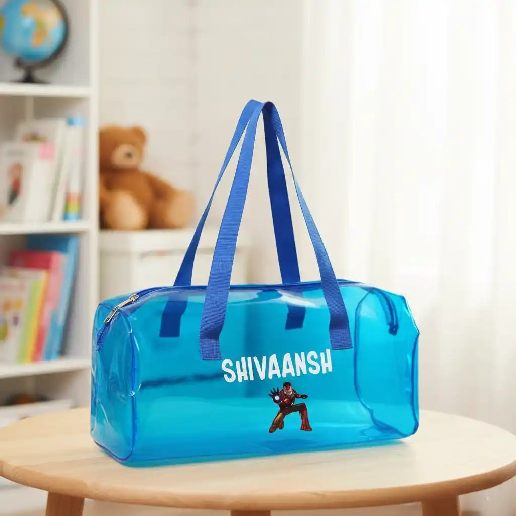 Personalized Kids Jelly Duffle Bag