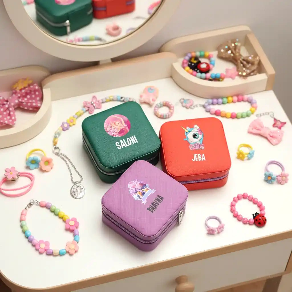 Personalized Organizer Jewellery Box for Kids