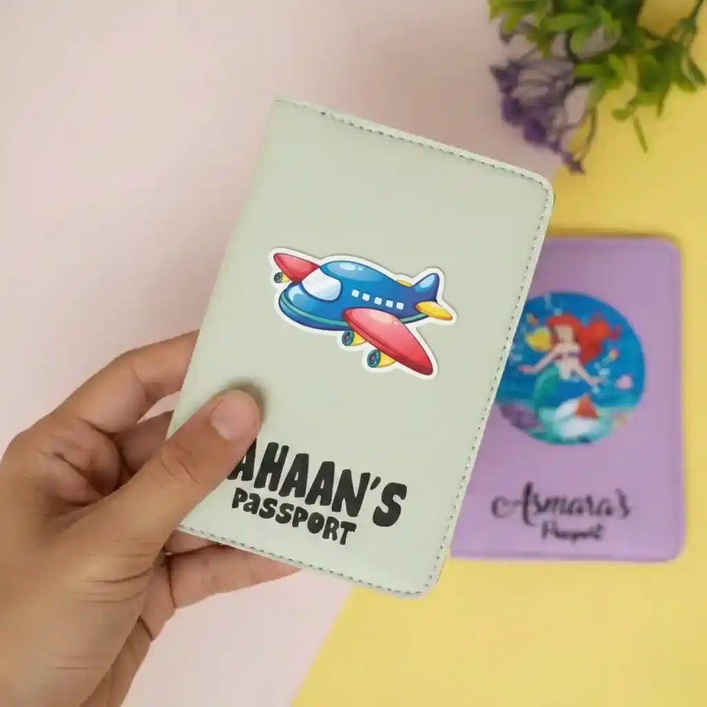 Personalized Printed Kids Passport Cover