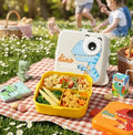 Personalized Stainless Steel Dino Theme Lunch Box for Kids