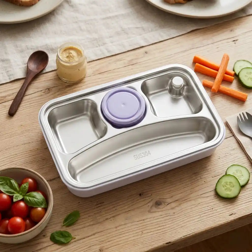 Personalized Stainless Steel Lunch Box for Kids 