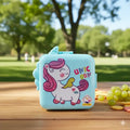 Personalized Steel Compartment Lunch Box for Kids