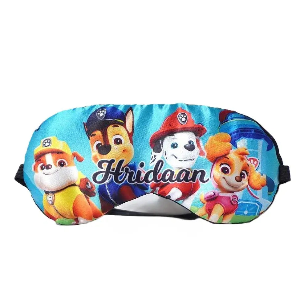 Personalised Printed Neck Pillow & Eye Mask Combo Gift Set