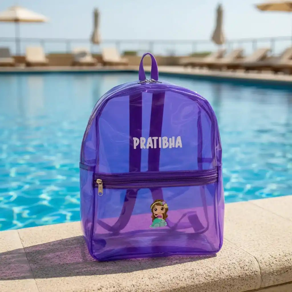 Personalized Kids Jelly Backpack