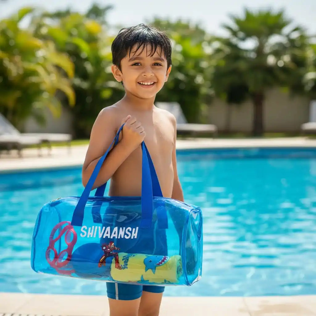 Personalized Kids Jelly Duffle Bag 