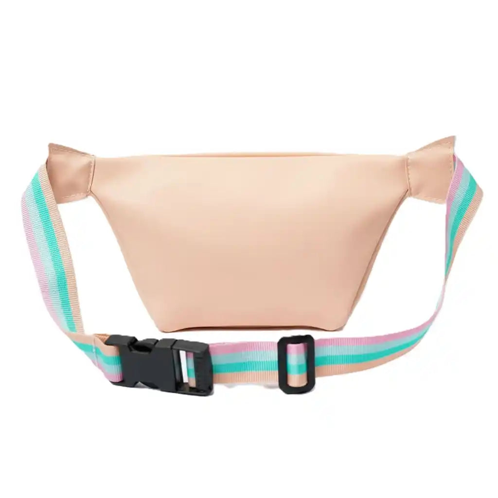 Personalized PU Pouch with Patch and Initial Letter for Kids