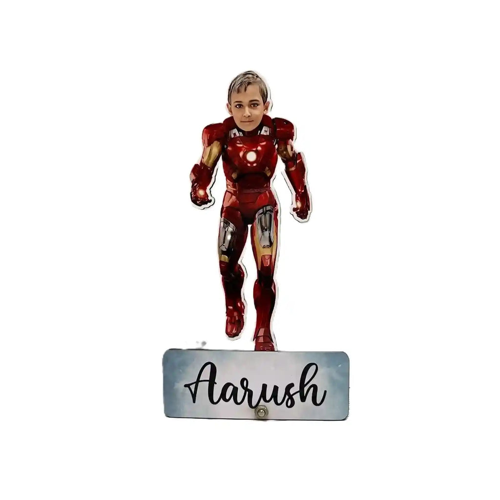 Personalized Photo Caricature Stand for Kids
