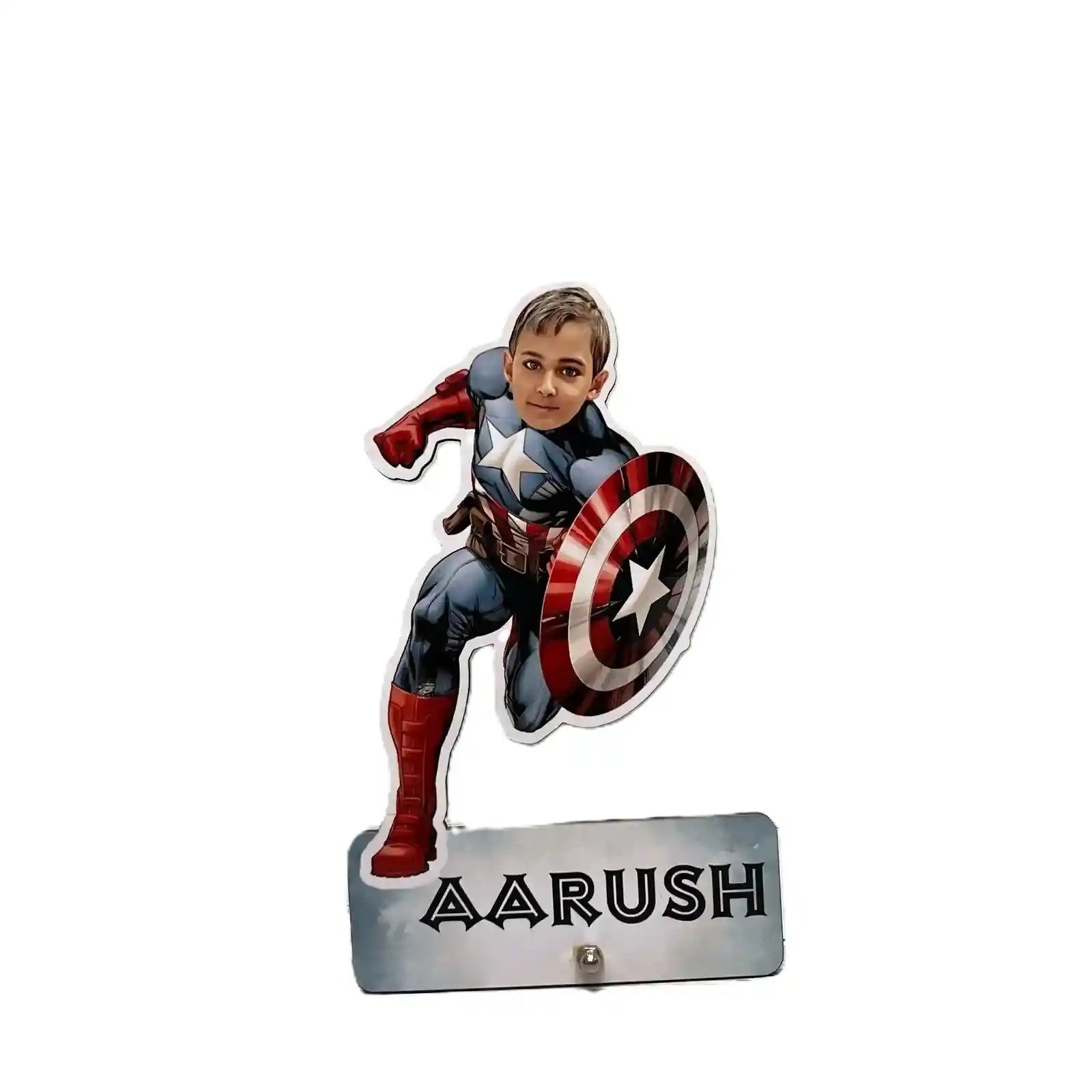 Personalized Photo Caricature Stand for Kids