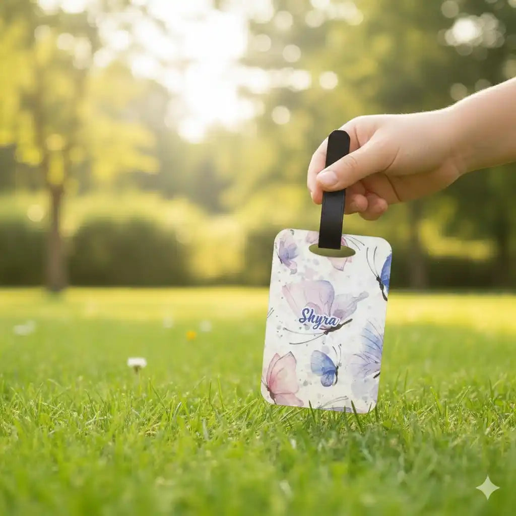 Personalized Printed Luggage Tag for Kids