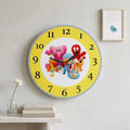Personalized Printed Wall Clock for Kids