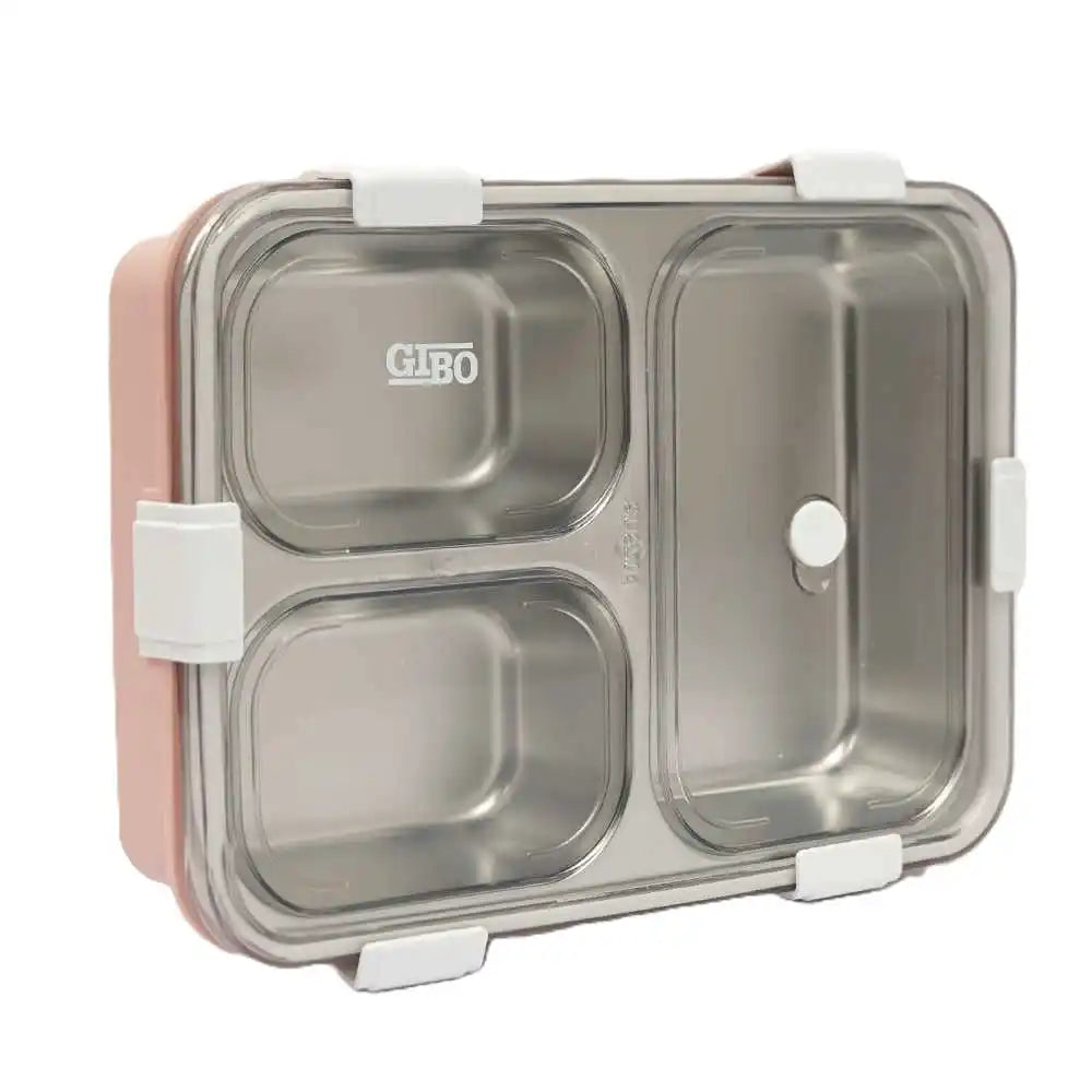 Personalized Steel Compartment Lunch Box for Kids