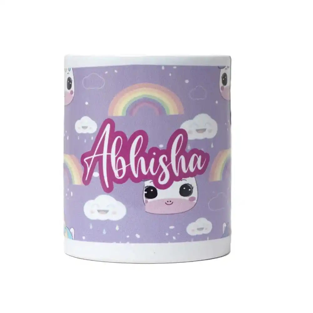 Personalised Printed Kids Swimming Duffle Bag & Mug Combo