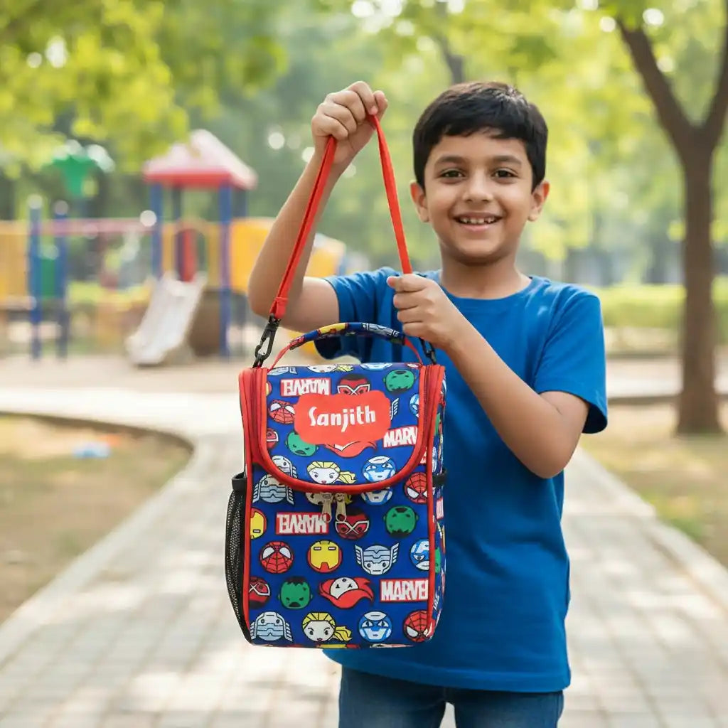 Personalised Insulated Kids Lunch Bag with Sling