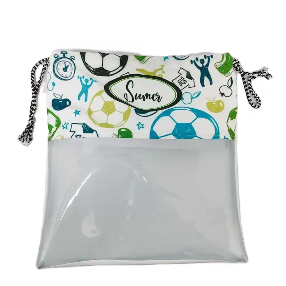 Personalised Printed Kids Shoe Bag Combo Gift Set