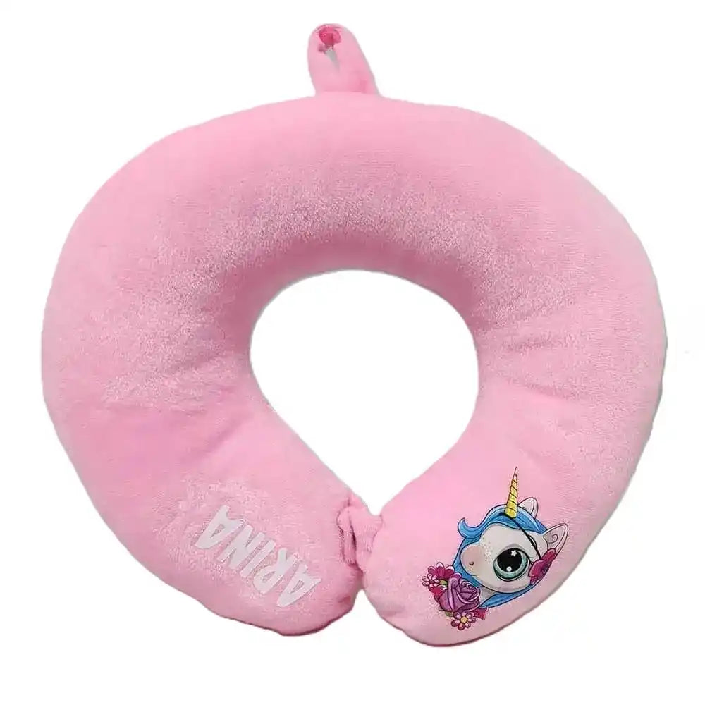 Personalised Neck Pillow with Eye Mask Combo Gift Set for Kids