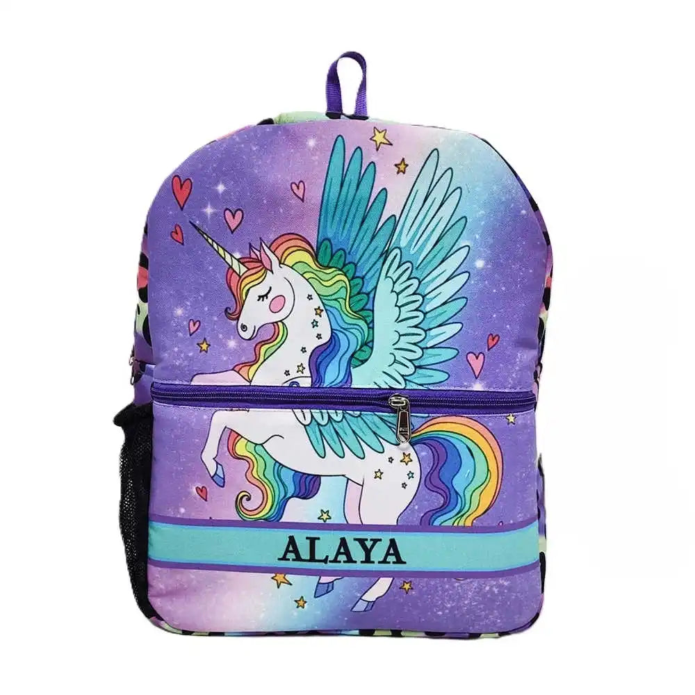 Personalised Printed Backpack Combo Gift Set for Kids