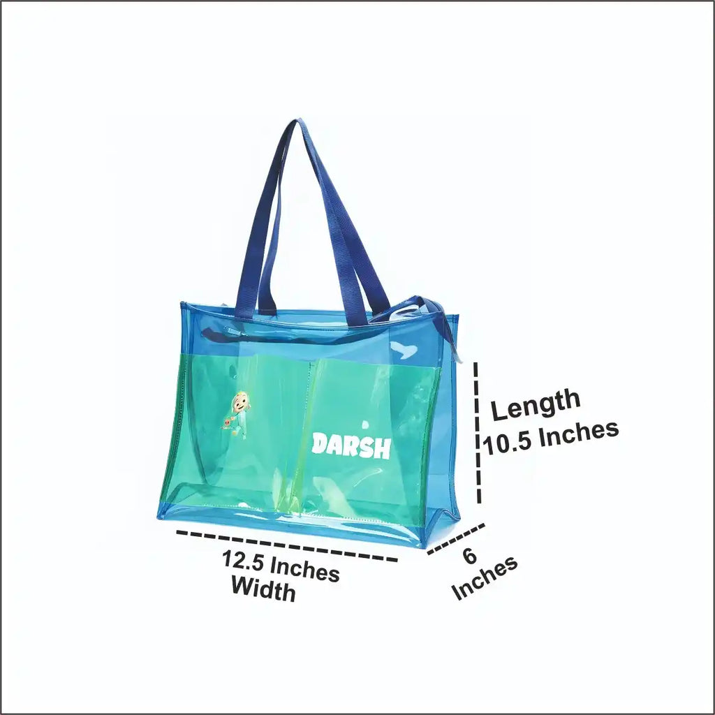 Personalised Kids Jelly Tote Bag