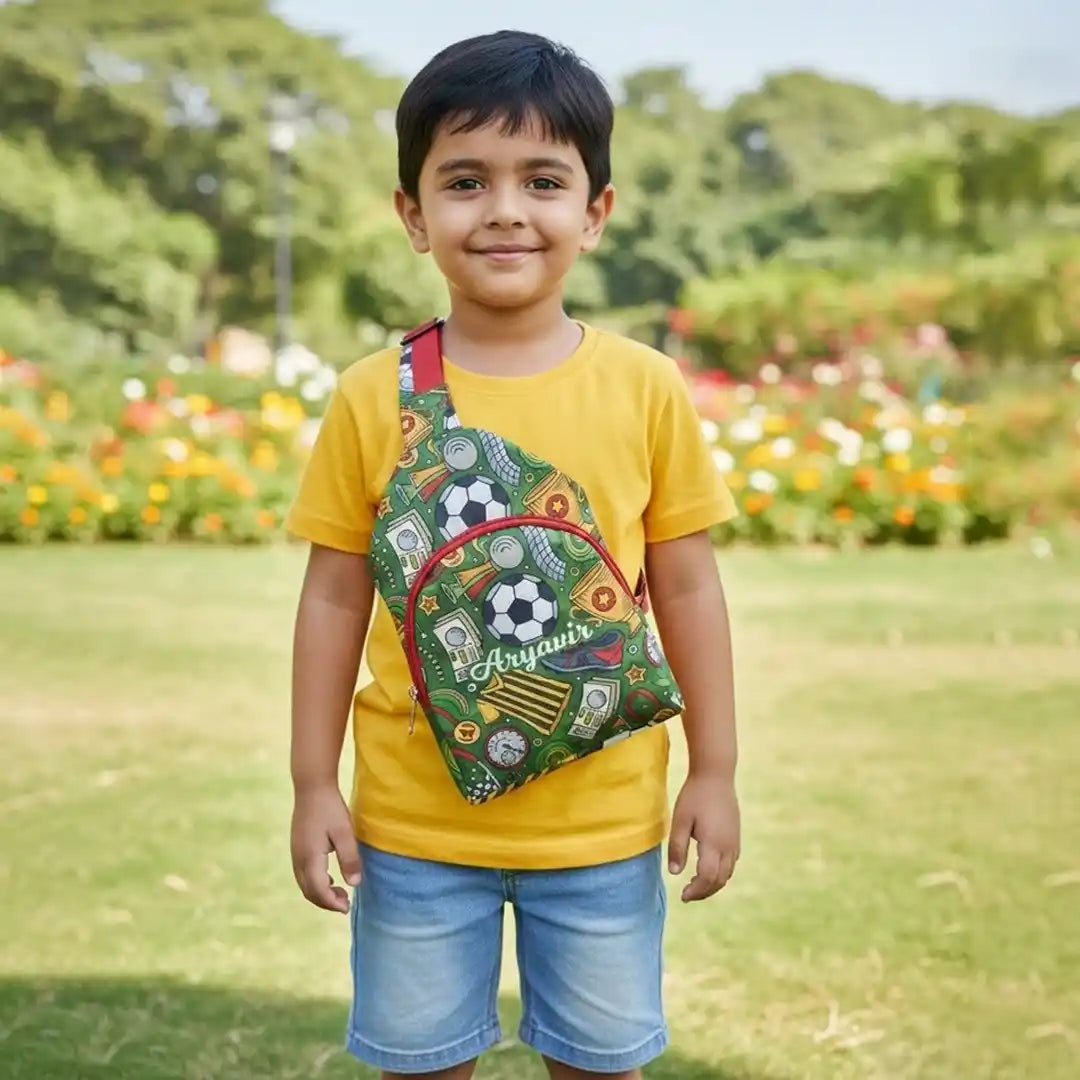 Personalized Printed Chest Bag for Kids