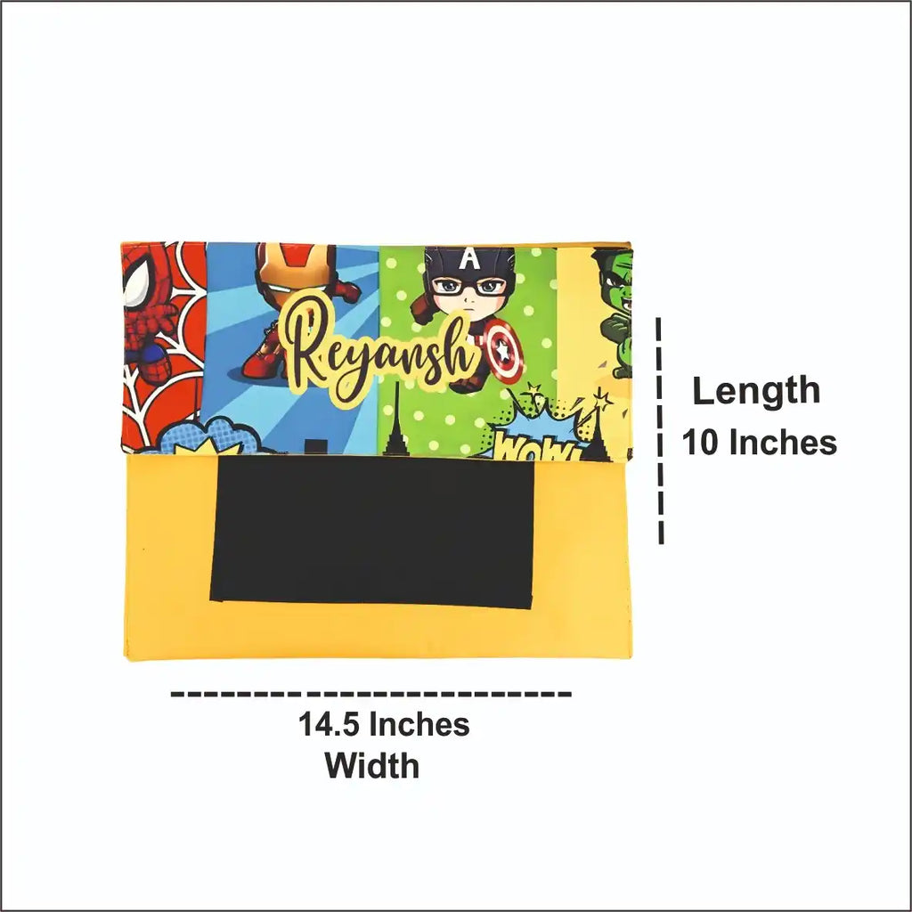 Personalised Printed Kids Document Folder