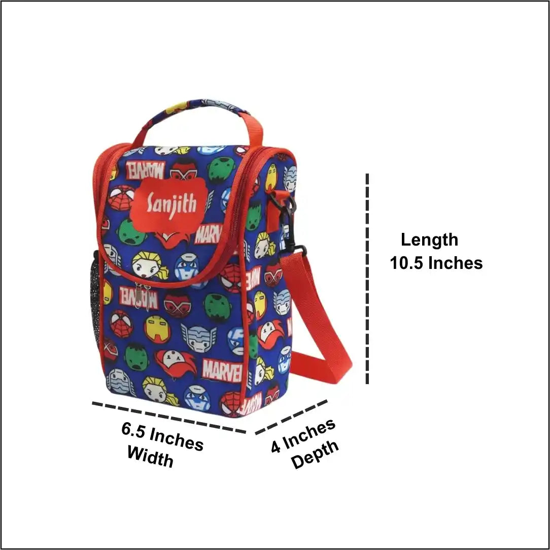 Personalised Insulated Kids Lunch Bag with Sling