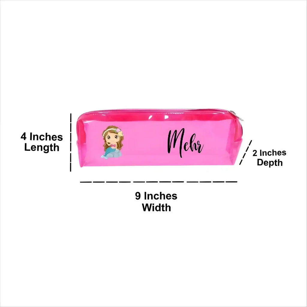 Personalised Jelly Pencil Pouch for Kids