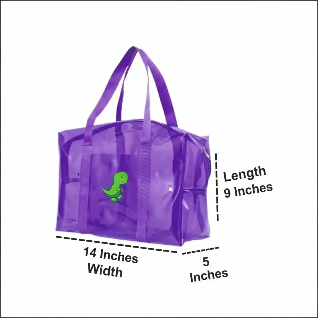 Personalised Kids Swimming Jelly Duffle Bag