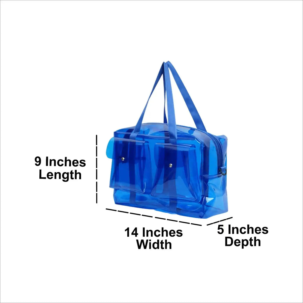 Personalized Kids Jelly Duffle Bag With Initial Letter