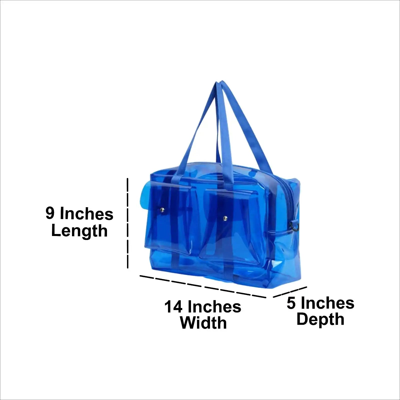 Personalized Kids Jelly Duffle Bag With Initial Letter