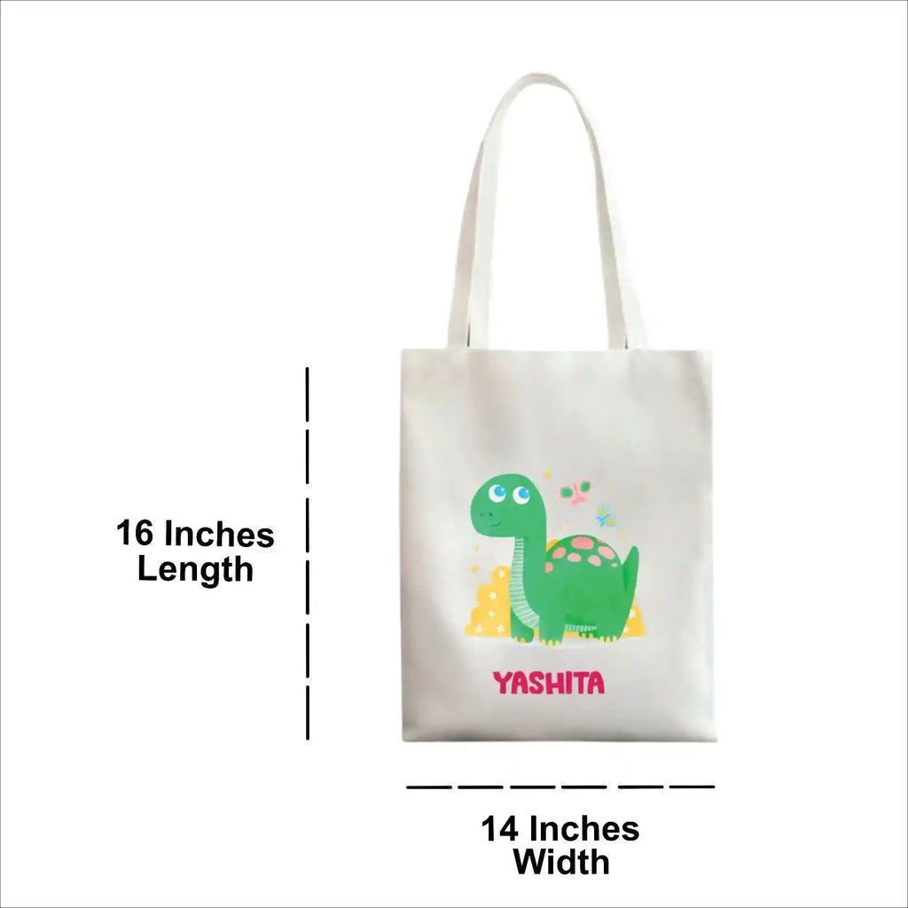 Personalized Kids Tote Bag