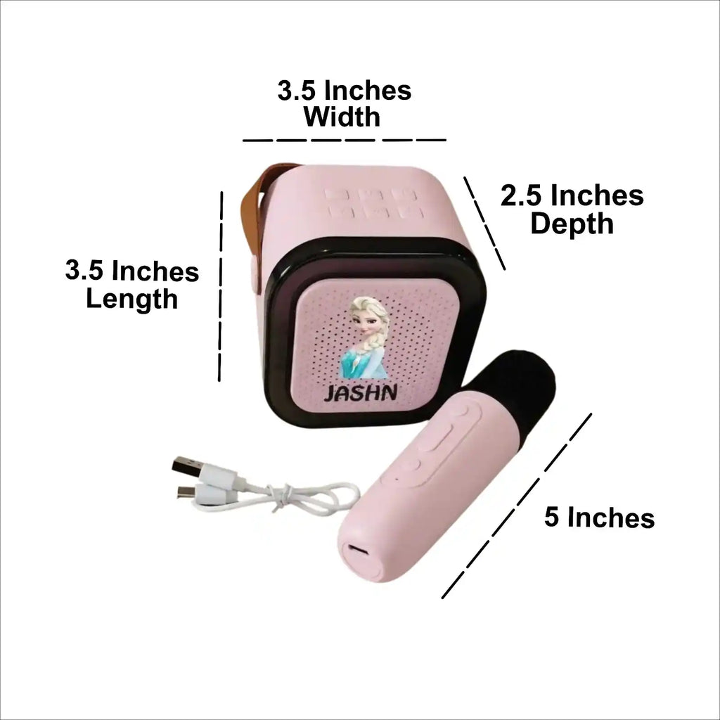 Personalised Mini Portable Karaoke Speaker For Kids