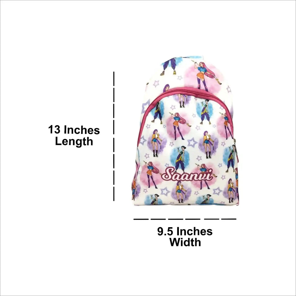 Personalized Printed Chest Bag for Kids