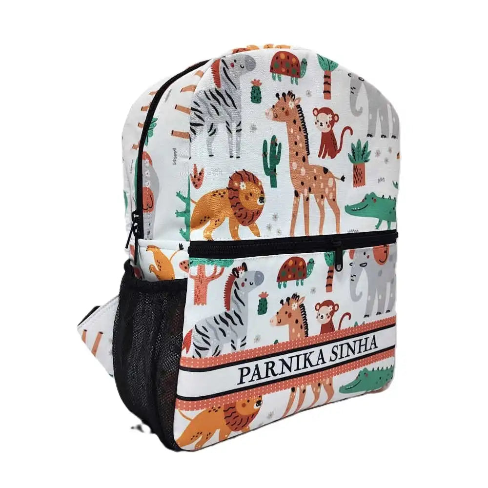 Personalised Printed Kids Backpack & Lunch Bag Combo