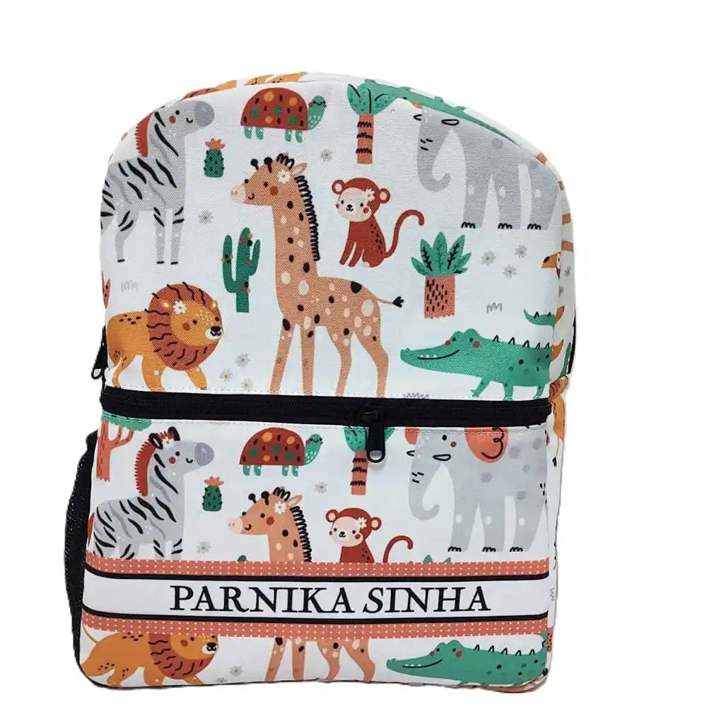 Personalised Printed Kids Backpack & Lunch Bag Combo
