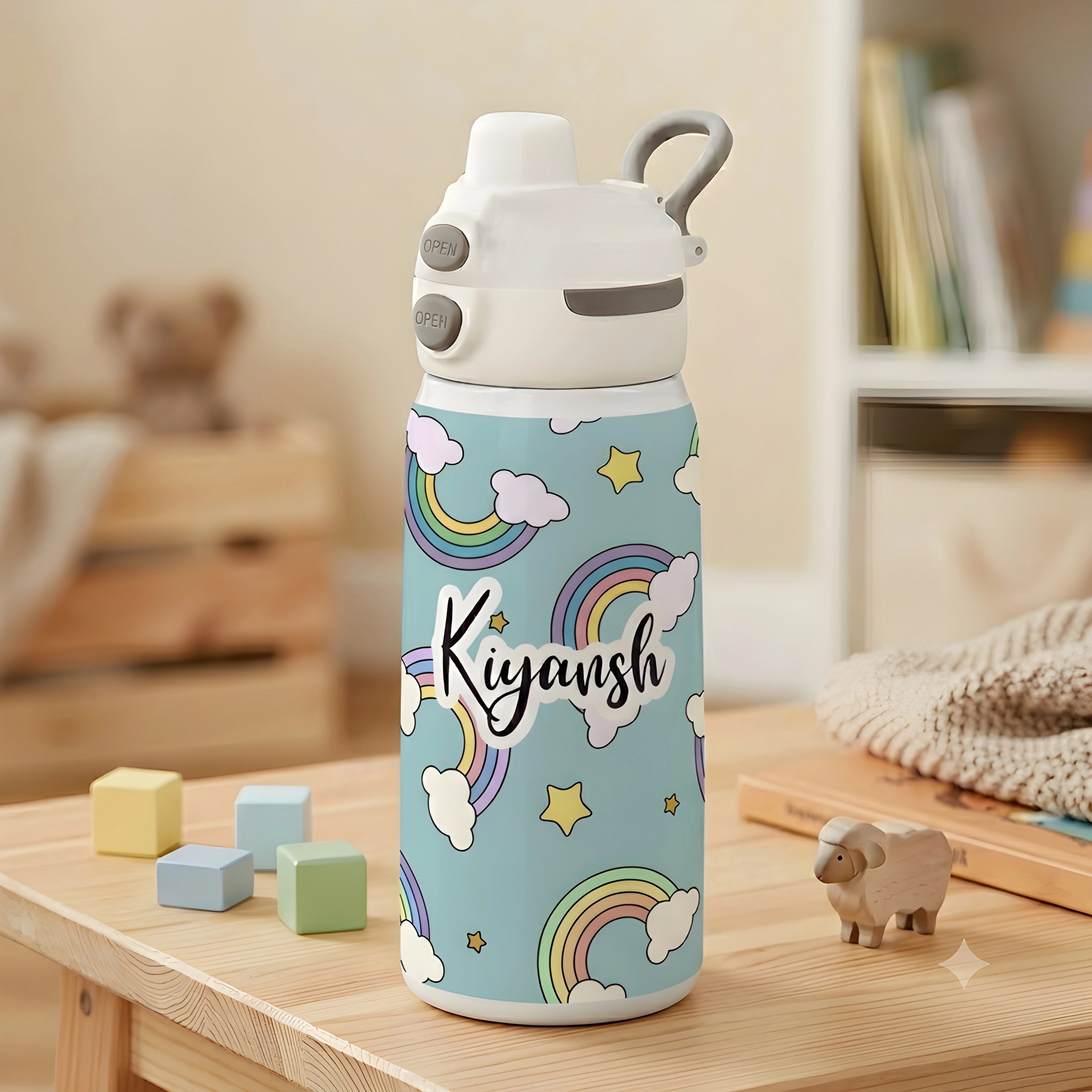 Hot & Cold Stainless Steel Personalised Bottle