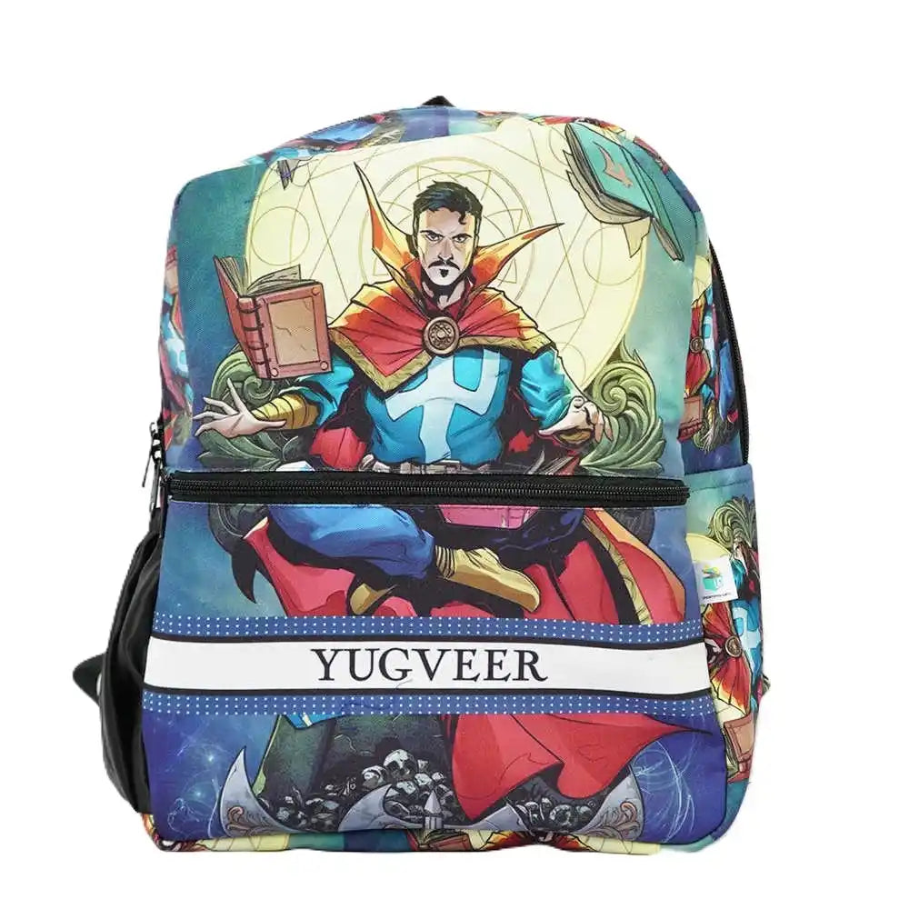 Personalised Printed Kids Backpack & Box Pouch Combo Gift Set