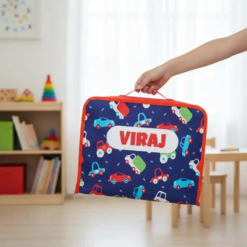 Personalised Printed Organizers Bag for Kids