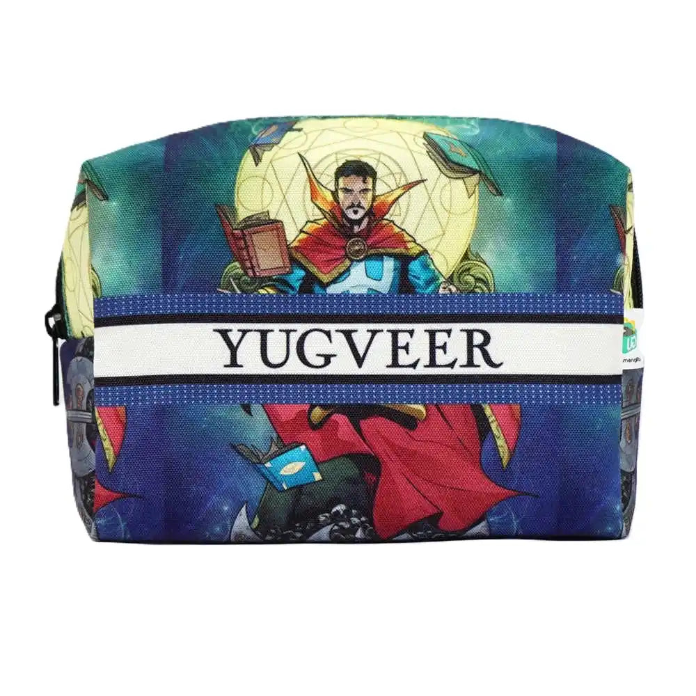 Personalised Printed Kids Backpack & Box Pouch Combo Gift Set
