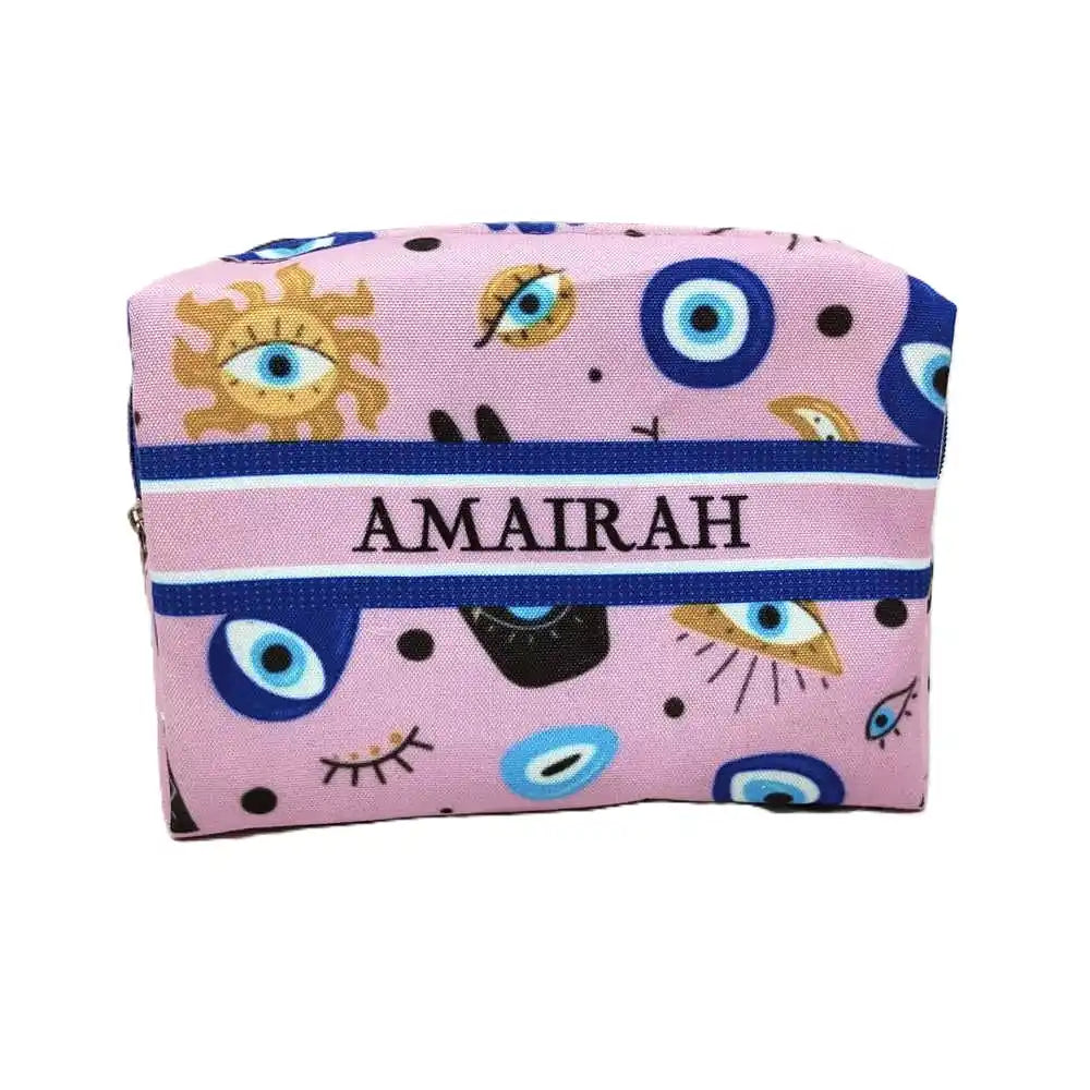 Personalised Printed Neck Pillow & Box Pouch Combo Gift Set