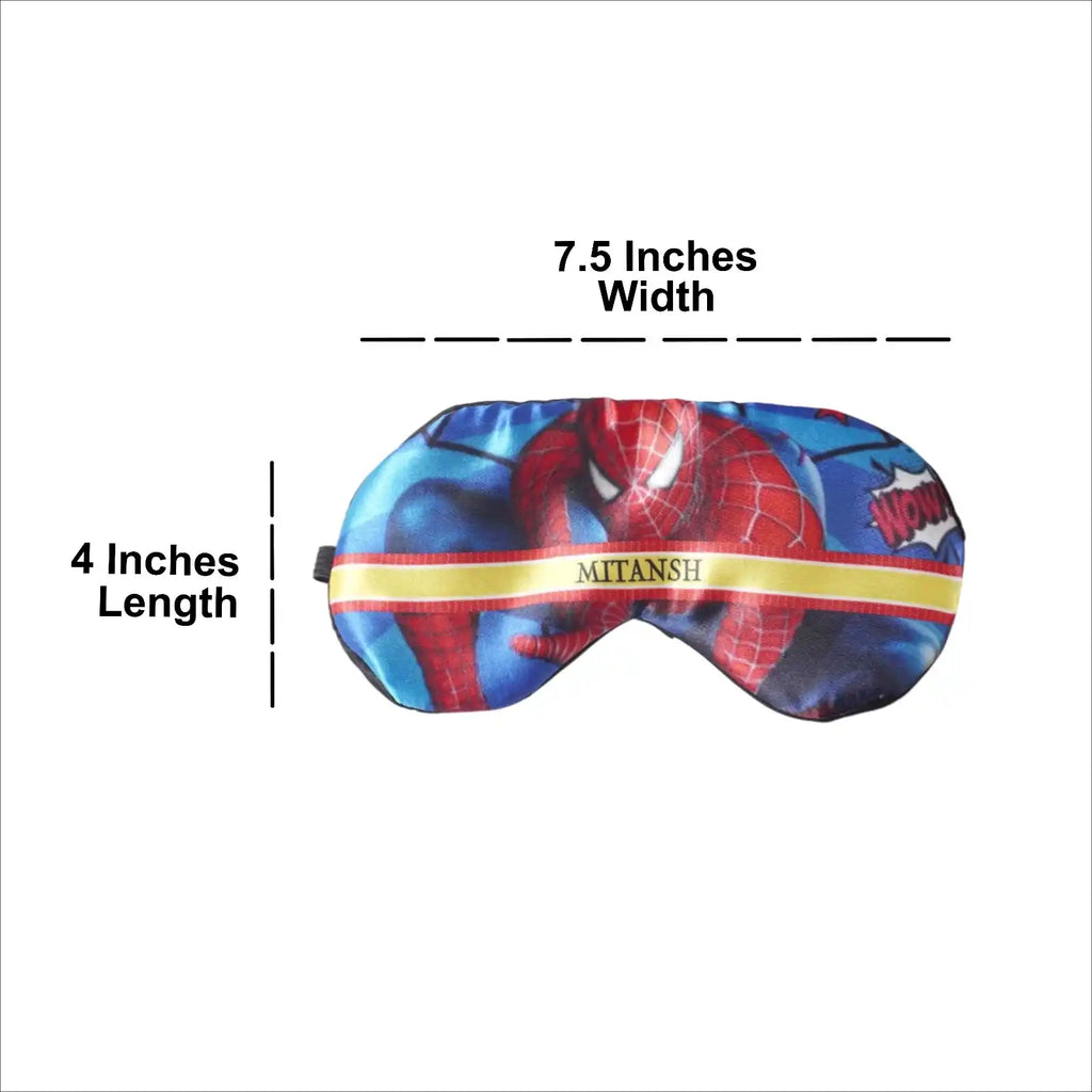 Personalised Printed Neck Pillow & Eye Mask Combo Gift Set