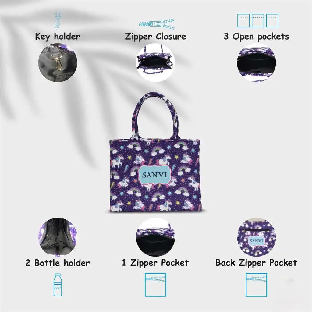 Personalized Diaper Box Bag
