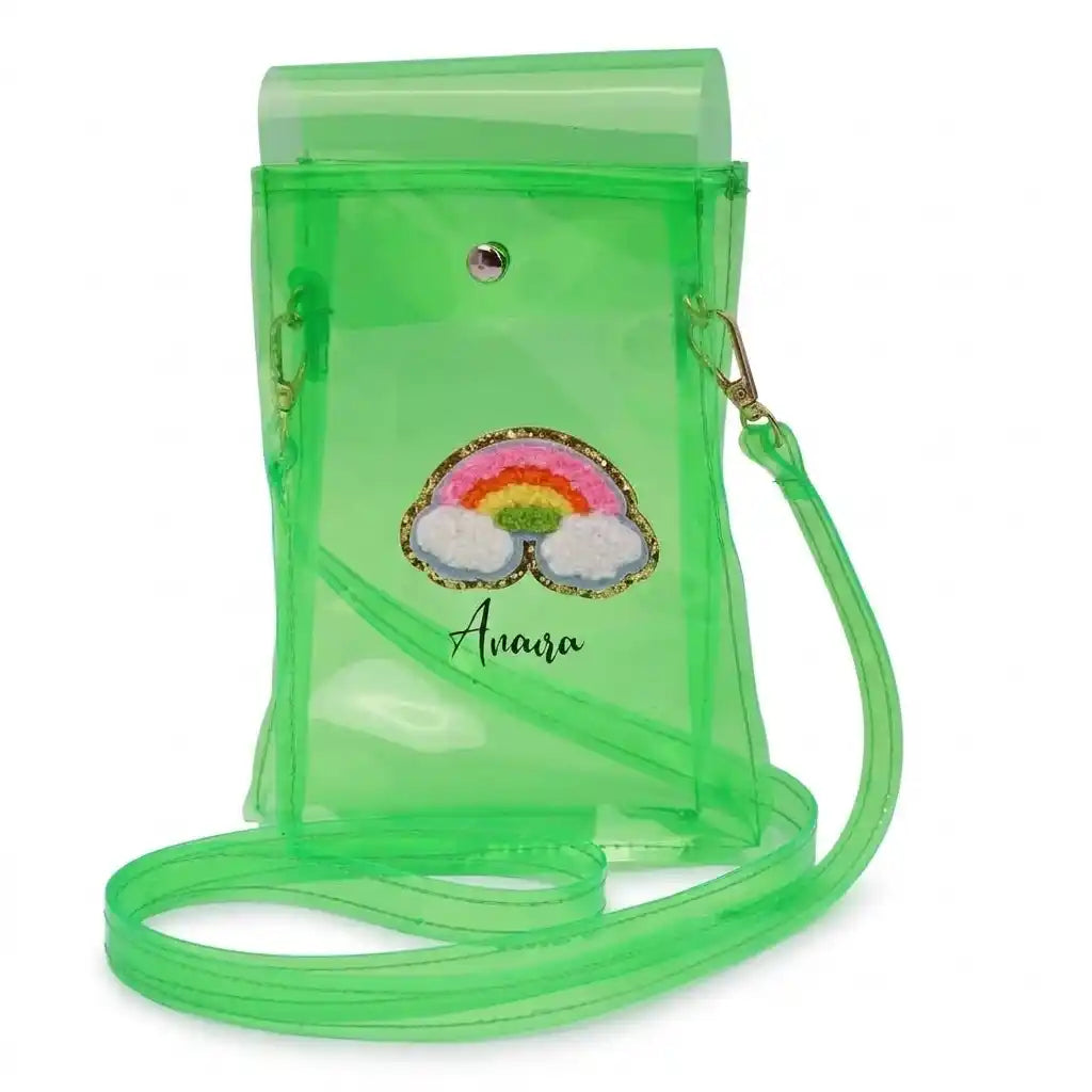 Personalised Jelly Sling Bag for Kids