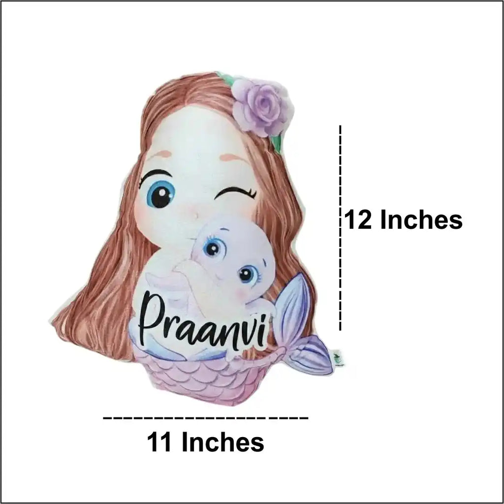 Personalized Velvet Plush Pillow for Kids
