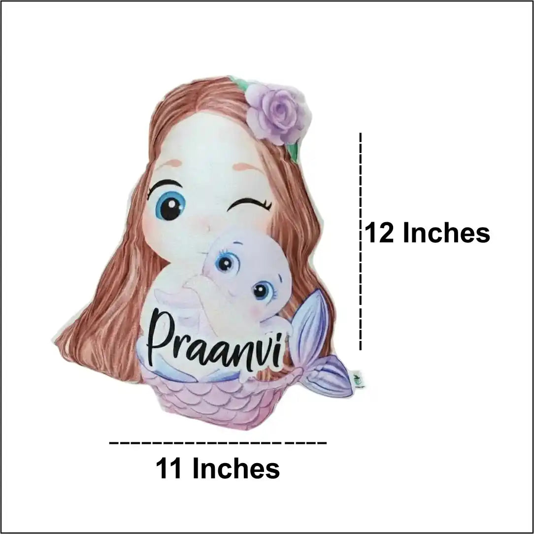 Personalized Velvet Plush Pillow for Kids