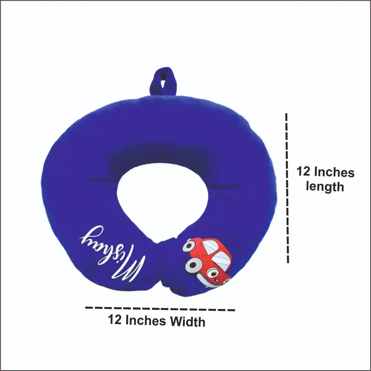 Personalized Printed Kids Neck Pillow Luggage Tag Combo