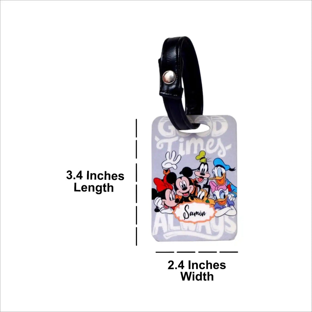 Personalized Printed Luggage Tag for Kids