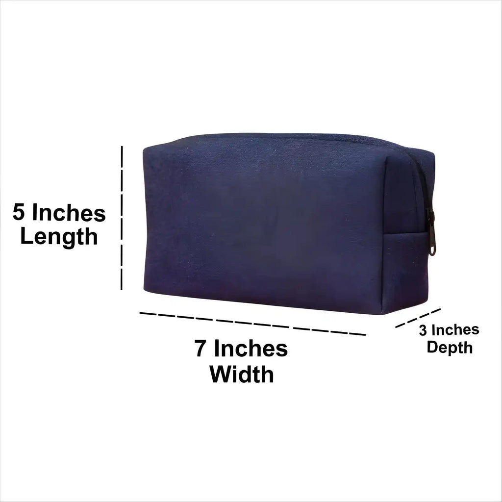 Personalized Denim Box Pouch for Kids